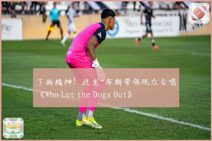 下狗精神!迈克-布朗带领观众合唱《Who Let the Dogs Out》